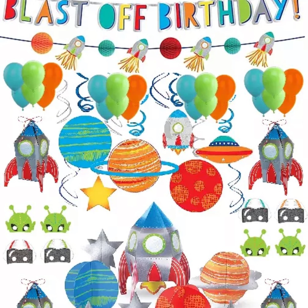 Space Themed Party Decorations